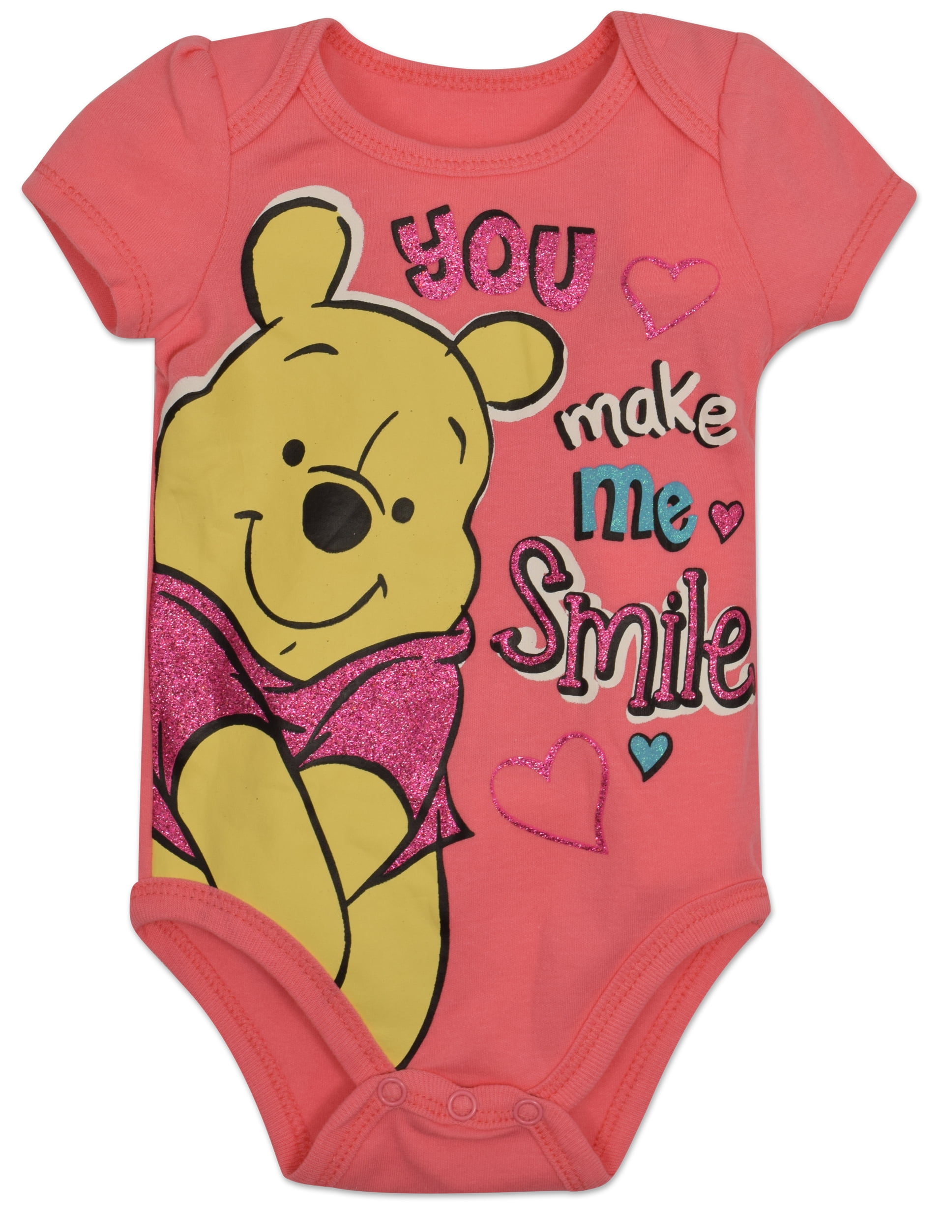 pooh bear onesie baby