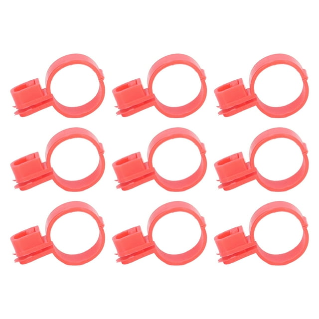 Anillos Para Patas De Pájaros De Pollo, Bandas Para Patas De Pollo Ampliamente Utilizadas Para Aves De Corral, Fácil Instalación Para Codorniz De Pollo