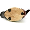 thumbnail image 7 of CVHOMEDECO. Primitives Hand Engraving and Painted Wood Wild Duck Farmhouse Figurine Mallard Decorative Accent, 10-1/2 Inch, 7 of 7