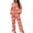 Christmas Socks HO-HO-HO, variant on Elastic Plum Blossom Pajama Top Pants Bottom Set of 2 Stylish Thermal Sleep Loungewear for Women Lightweight Long Sleeve Scoop Neck Casual Nightwear Size 4XL
