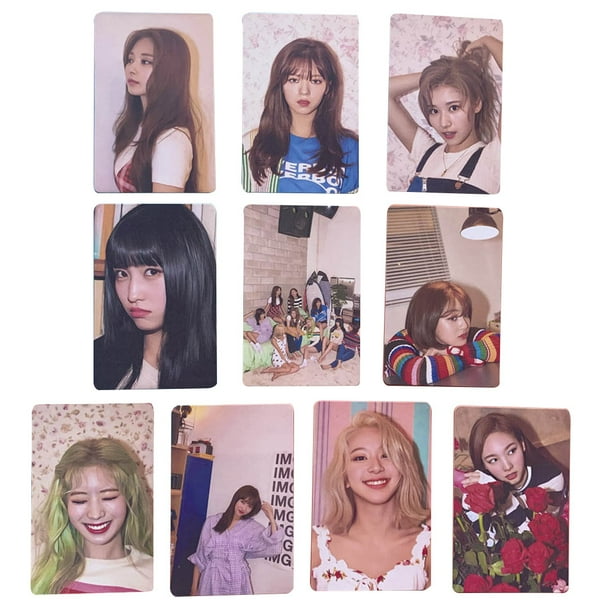 Cyan Oak Kpop Twice Summer Nights Photo Postcard Lomo Cards Set Gift For Fans 10 Pcs Set Walmart Com