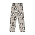thumbnail image 3 of Lsque Cartoon Bear Brown Print Men's Pajama Pants, Lounge Pant - Comfortable Home Wear,Elastic Waistband, Stylish Design-Large, 3 of 9