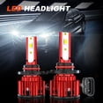thumbnail image 6 of 4 Pcs 9005 9006 LED Headlight High Low Beam Bulbs Kit 6000K Superior Bright CSP Chips 360-degree Illumination DRL, 6 of 12