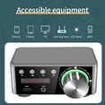 thumbnail image 2 of Amplificador De Potencia De Audio Digital Amplificador digital 50Wx2 Plug and Play CS8673E AUX TF Home Theater (Plata), 2 of 6
