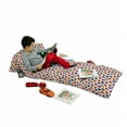 thumbnail image 3 of Day of the Dead Floor Pillow Lounger Cover, Art Wooden Scary Cartoon Funny Details Print, Nap Mat Printed Fabric Case for 5 Pillows, 88" x 36", Multicolor, by Ambesonne, 3 of 5