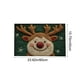 thumbnail image 3 of Decoraciones navideñas, Alfombra navideña para entrada, Tapete absorbente antideslizante para el hogar, Tapete antimanchas para baño, Tamaño 15.7x23.6 pulgadas, Poliéster, Tapetes para el piso de la h, 3 of 6