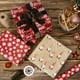thumbnail image 4 of Papel de regalo Ribbli, 43 cm x 3,6 m, rojo y blanco para Navidad, 3 rollos, 4 of 5