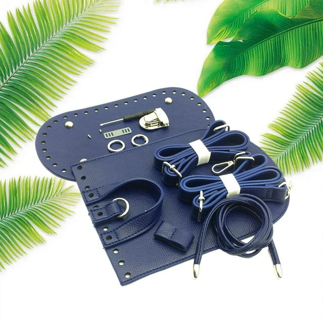 Bolso de pa Punto de Bricoje Macarena Alfombril pa Insert Base de Cojín con Orificios C Azul Bolsas de bricolaje