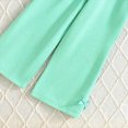 thumbnail image 5 of TOWED22 Infant Toddler Girl 2 Piece Winter Clothes Long Sleeve Soft Crewneck Tee and Joggers Outfits Clothing(Mint Green,5-6 Y), 5 of 5
