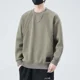 thumbnail image 5 of Nuevas sudaderas con capucha de cuello redondo de color sólido de manga larga para hombres, sudaderas de moda de calle alta, ropa de calle Y2K de otoño, 5 of 5
