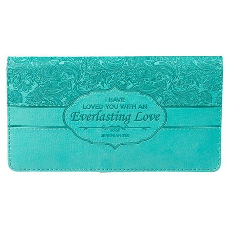 - 9.99: Checkbook Cover Turquoiose Eve (Other)