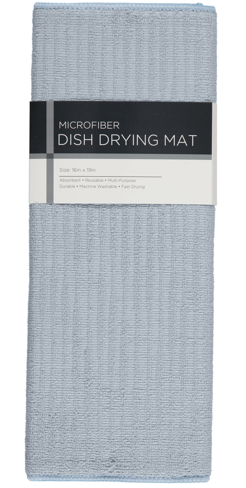 EZI Ultra Absorbent Reversible Microfiber Dish Drying Mat