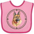 thumbnail image 3 of Inktastic German Shepherd Dog Art Gift Boys or Girls Baby Bib, 3 of 4