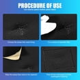 thumbnail image 4 of 3x60 Inch Leather Repair Patch, Car Leather Seat Repair Sticker, Leather Repair Tape, Self Adhesive Waterproof Patch Kit for Car Seat,Couch,Boat Seat,Chair (Dark Brown), 4 of 6