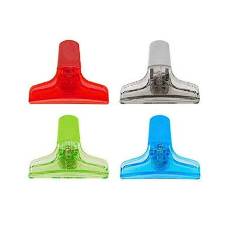 

kizmos Magnetic Multipurpose Bag Clips Set of 4 Multicolored