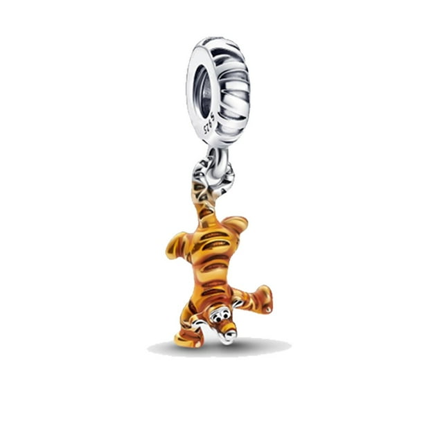 Berloque Pandora 925 Baño Tigre Oso Winnie Disney Charm Love Airplane Café Charms Para Pulsera