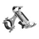 thumbnail image 1 of Road Bike Bicicleta Manillar Soporte para teléfono Soporte para teléfono móvil ajustable de 360 ​​grados para teléfonos móviles de 3,5 '' - 6,5 '' gris SOLEDAD soporte para teléfono de bicicleta, 1 of 4