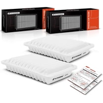 A-Premium 2-PC Engine Air Filter Compatible with Toyota, Pontiac & Scion Models - Corolla 2009-2019, Matrix 2009-2014, Yaris 2006-2018, Vibe 2009-2010, iM 2016, xD 2008-2014