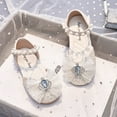 thumbnail image 5 of Huowey Toddler Baby Girls Sandals Pearl Leather Fashion Cute Outwear Party Princess Sandals, 5 of 7