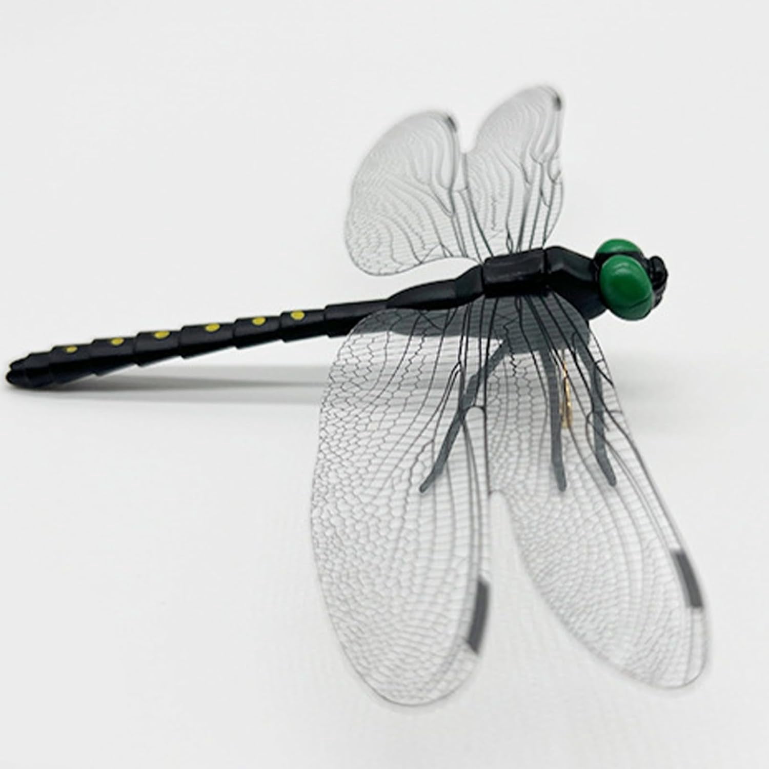 JXKIKOZE 40PCS Dragon Fly Clips for Bugs Repellent,Large Dragon Fly Clips for Bugs Repellent,3D Artificial Dragonfly Hat Clip, Outdoor Garden Patio Camping Decor,Fly Scare Devices for Indoor Outdoor