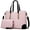1-6 Bling Pink, variant on by YNIQUE Women's PU Leather Alligator Grain Tote Handbag, Pink