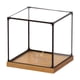 thumbnail image 2 of Caja de almacenamiento de recuerdos de fútbol, diseño apilable, transparente, vertical, portátil, de acrílico, para exhibición de fútbol, 2 of 9