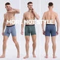 thumbnail image 2 of Calzoncillos tipo bóxer para hombre BAMBOO COOL, pierna regular, paquete de 4, 2 of 6