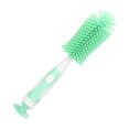 thumbnail image 4 of Cepillo de silicona para limpiar tetinas de biberones, giratorio 360° (verde), 4 of 14