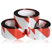 X-Pest Double-Sided Bird Repellent Scare Tape, Reflective Flash Scare Away Woodpeckers, Pigeons, Sparrows and More,1.7''x328' Long, Red&Silver