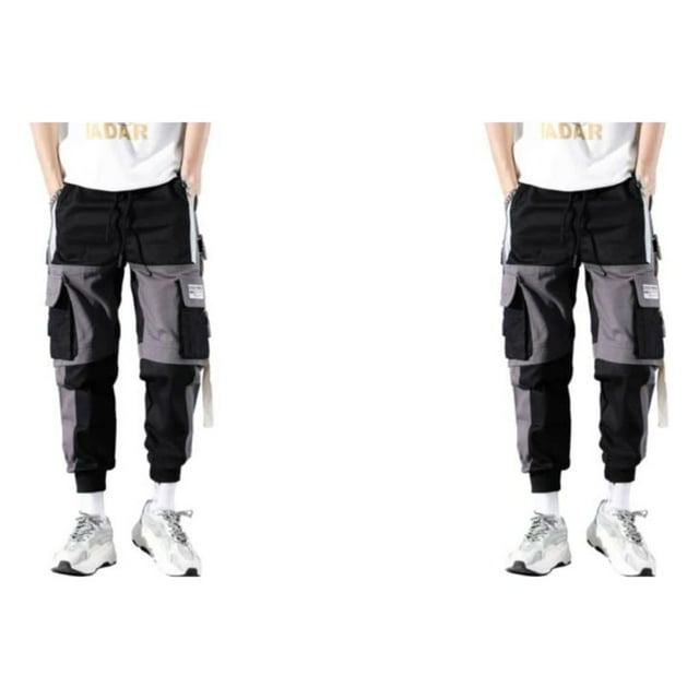 kurtrusly 1/2/3 Comfortable And Stylish Pants For Men - Everyday Essential Wide Application D264black 2XL 2PCS