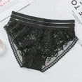 thumbnail image 5 of Bigersell Women Underwear Clearance Cotton Cheeky Underwear Women Period Panty Style P-287 Spandex Shaping Panties Ladies Underwear Thong Briefs High Waist Women's Panties Black One Size, 5 of 8