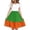 Green, variant on 12-13 Years Tween Girls Summer Dress Ruffle Sleeve A Line Casual Party Dresses 6-13 Years