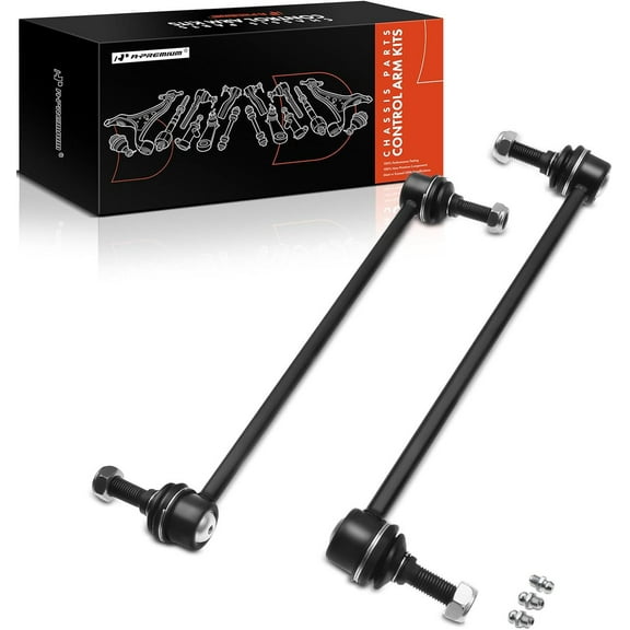 A-Premium 2x Front Sway Bar Links Stabilizer Bar Links, Compatible with Chevrolet Cobalt 2005-2010, HHR 2006-2011, Malibu 2004-2009 & Pontiac G5, G6, Pursuit & Saturn Aura, Ion, Replace # K80252