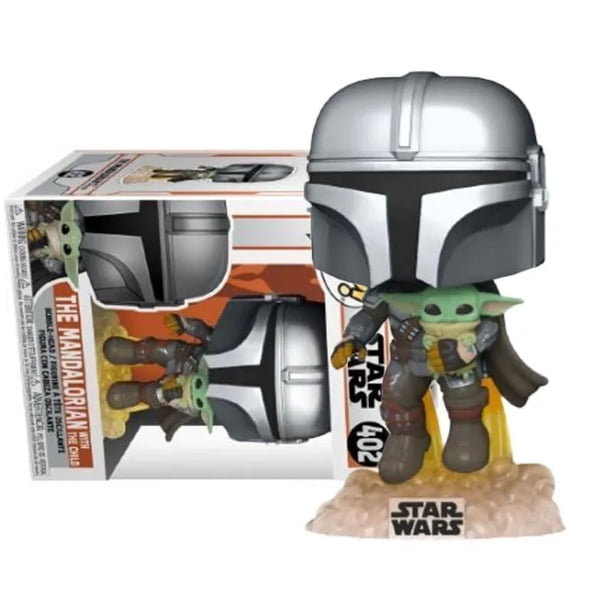 2025 FUNKO Pop 36 estilos Star Wars Yoda el Niño 368# El Mandaloriano Boba Feit 102# Ahsoka 268# 29# Reina Amidala 29# Figuras de juguete