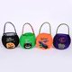 thumbnail image 2 of Happy Halloween Velvet Candy Gift Bag Kids Trick or Treat Goody Tote Pumpkin for Cat Witch for Vampire Handbag Storage Bucket Portable Basket Party Fa, 2 of 5