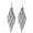 style1, variant on DESIGNICE Statement Earrings for Women,Electroplated Iron Hollow Leaf Silver Earrings,Drop Earrings Birthday Jewelry Gift for Her,Style1