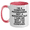 White/Pink, variant on Funny Computer Programmer Gifts from Friends for Graduation - Two Tone Coffee Mug with I'm A Computer Programmer. Not A Magician But I Can See Why You Might Be Confused.