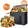 thumbnail image 4 of Bolsa aislante reutilizable Bodaon XL para la compra, 2 unidades, color negro, 4 of 6