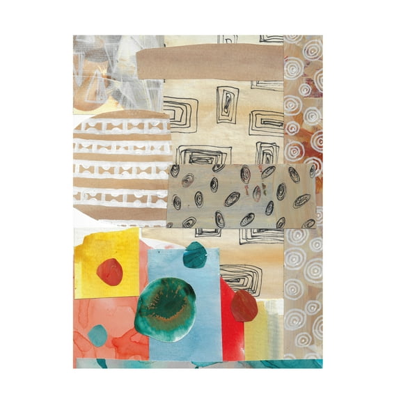 Canvas Wall Art - Maliq 'And Then You Came Along' Wall Art for Living Room, Bedroom, or Office Décor by Trademark Fine Art - 14 x 19 Inches