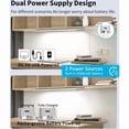 thumbnail image 3 of 60cm Rechargeable LED Under Cabinet Light with Sensor, USB 5V DC Powered, Magnetic Adhesive Strip, Wireless LED Strip for Kitchen Cabinet, 3 of 5