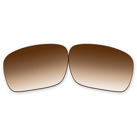 Vonxyz Brown Gradient Polarized Lenses Replacement for Oakley Turbine OO9263 Sunglass