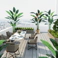 thumbnail image 6 of 7FT Artificial Bird of Paradise Plant Set | Lifelike Faux Palm Trees for Modern Indoor and Outdoor Decor, 6 of 7