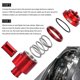 thumbnail image 4 of Motorcycle Led Headlight Cafe Racer High Low Beam Daytime Running Light For Honda Hornet 900 Kawasaki Yamaha Victory, 4 of 5