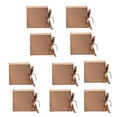 thumbnail image 1 of Paquete de 10 cajas de regalo con tapas, cajas de papel para regalos, caja de embalaje de regalo para Marrón 165cm, 1 of 9