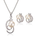 thumbnail image 4 of Wedding Jewelry Set Includes Necklace Earrings Bridal Jewelry Set for Brides, 4 of 10