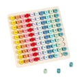 thumbnail image 4 of Madera,Juego de mesa de multiplicación Montessori,Juego de mesa educativo de matemáticas,Manipulantes de matemáticas Montessori para niños, 4 of 9