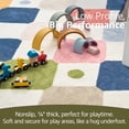 thumbnail image 4 of Alfombra Jinchan para entrada infantil, lavable, 60 x 90 cm, antideslizante, 4 of 7