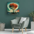 thumbnail image 3 of Canvas Wall Art - Ray Heere 'Tree Of Life 18' Wall Art for Living Room, Bedroom, or Office Décor by Trademark Fine Art - 18 x 18 Inches, 3 of 4