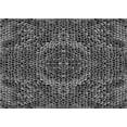 thumbnail image 1 of Ahgly Company Machine Washable Indoor Rectangle Transitional Charcoal Black Area Rugs, 2' x 3', 1 of 7