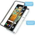 thumbnail image 6 of Galaxy S21 Ultra / Galaxy S21 Plus / Galaxy S21 5G Clear Case & Screen Protector, Tekcoo [Tduke] Shock Absorbing Full Body Sturdy Cover Grip Plastic Bumper Transparent Phone Hard Cases [White], 6 of 6